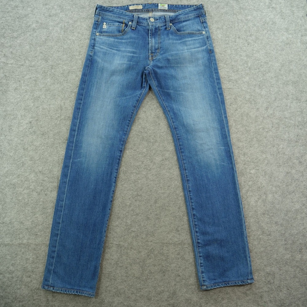 AG Adriano Goldschmied Jeans Mens 32 Matchstick Straight Slim Mid Rise USA